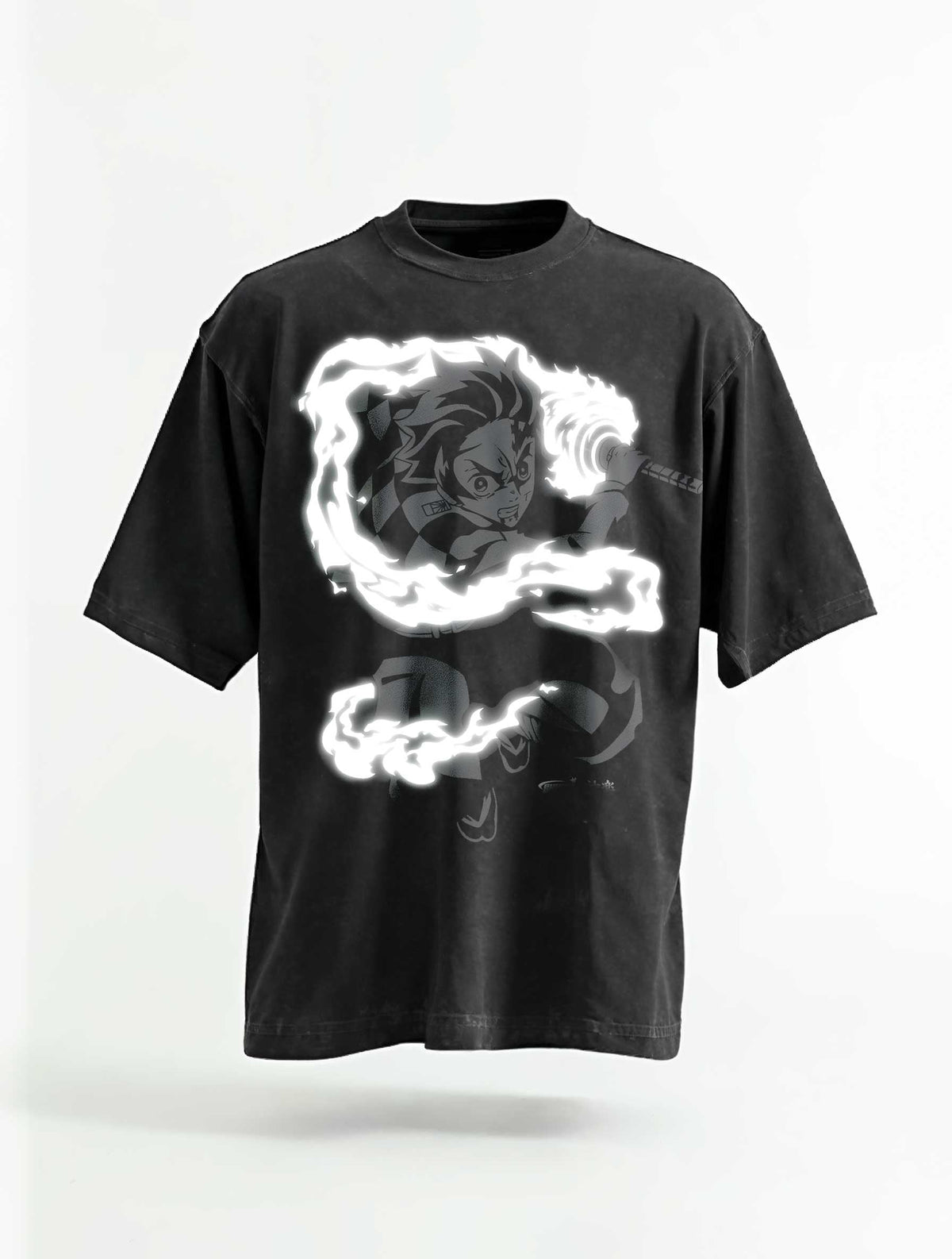 D-SLYR ? Water Breath Reflective Vintage Tee