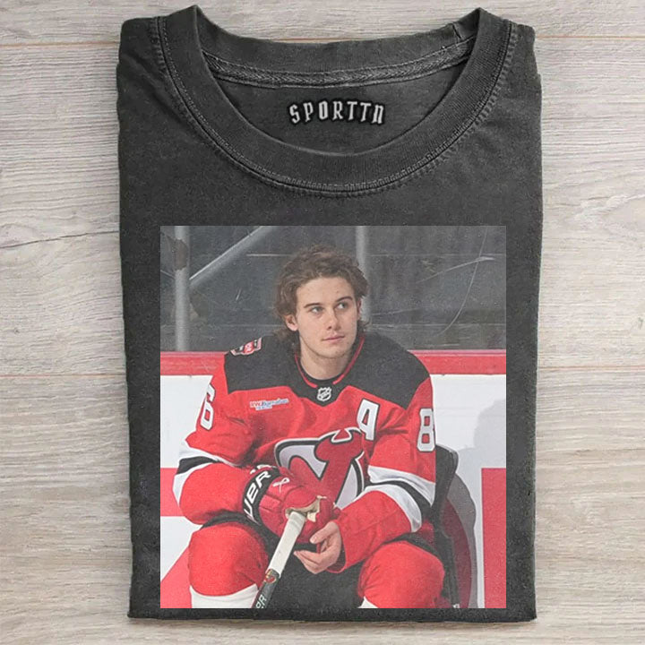 Jack Hughes USA Hockey Hero Tee