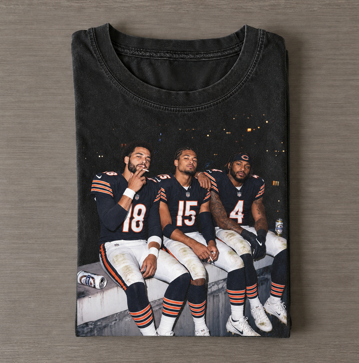 CW18 & RO15 & D'AS4 Football Tee