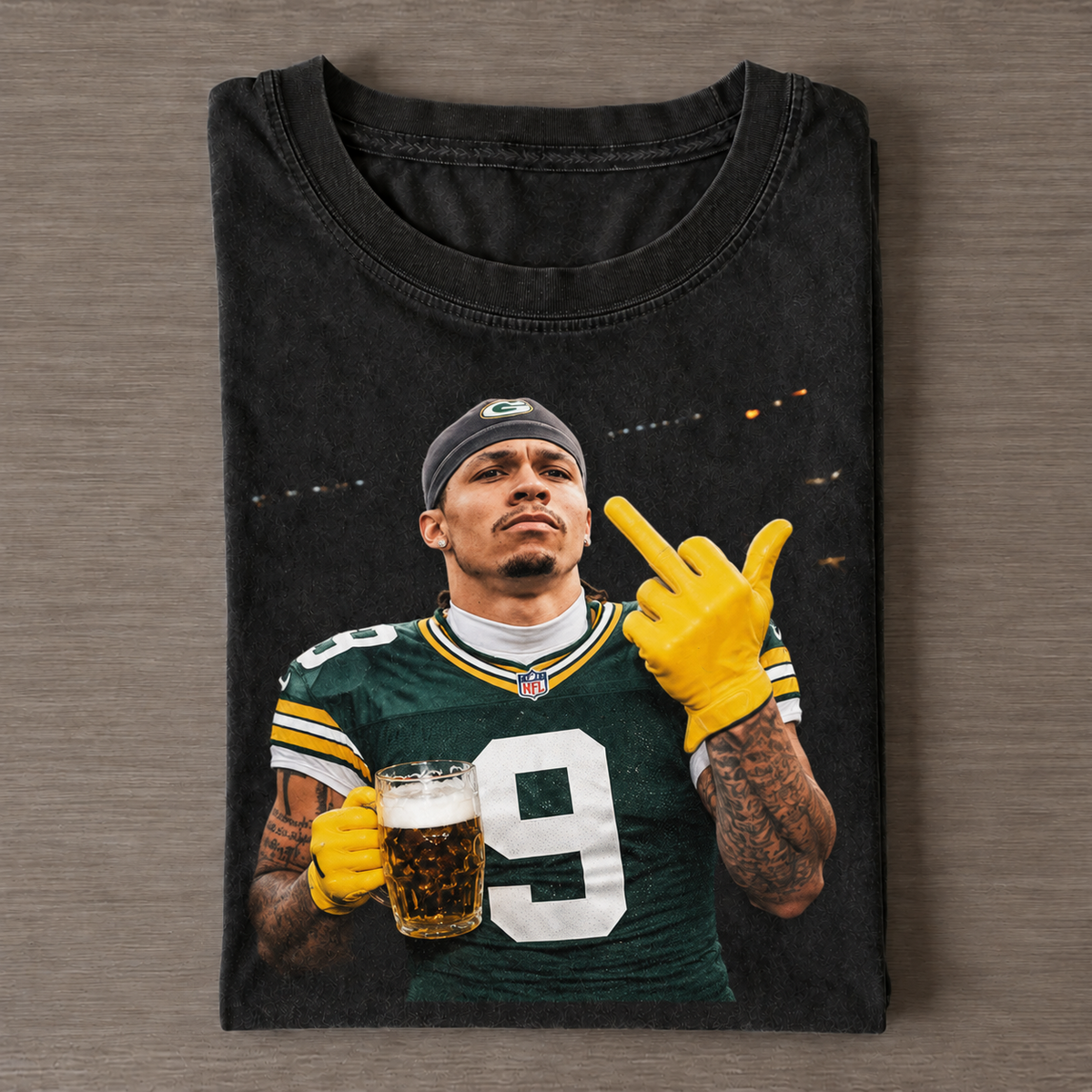 Green Bay Football Graphic T-shirt