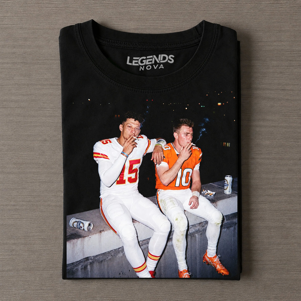 PM15 Chiefs & BN10 Broncos Football Tee