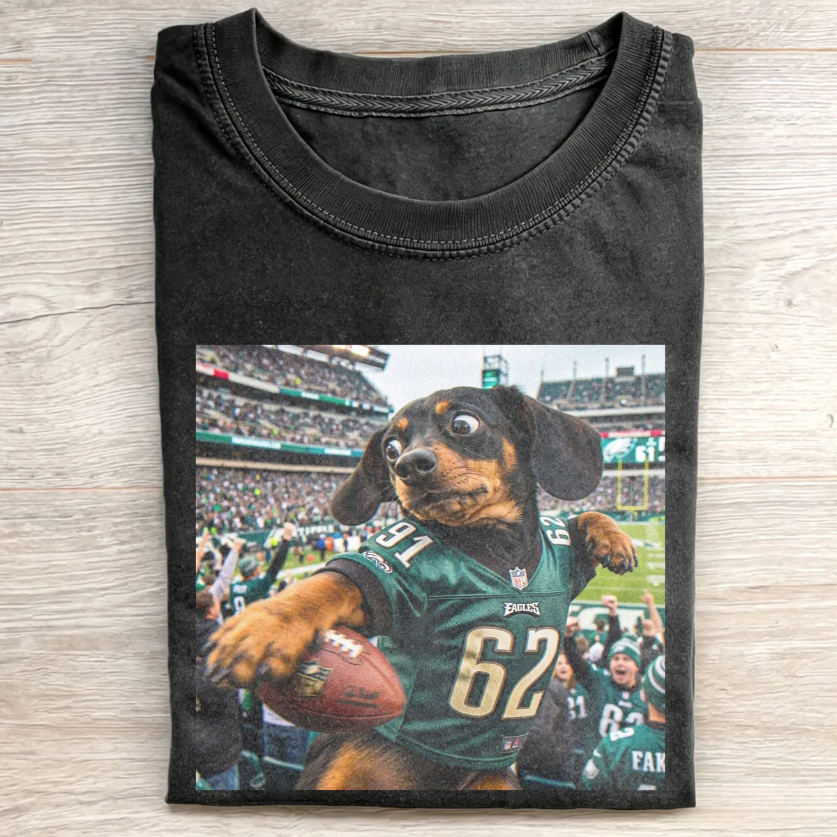 WACKY ANIMAL FOOTBALL FUNNY MEME T-SHIRT