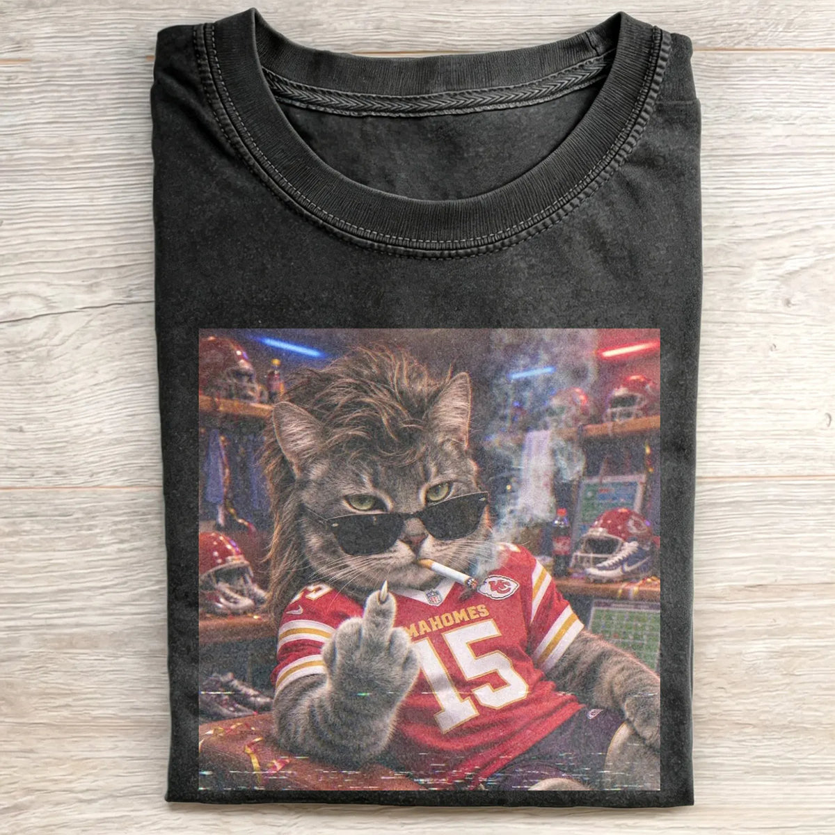 WACKY ANIMAL FOOTBALL FUNNY MEME T-SHIRT