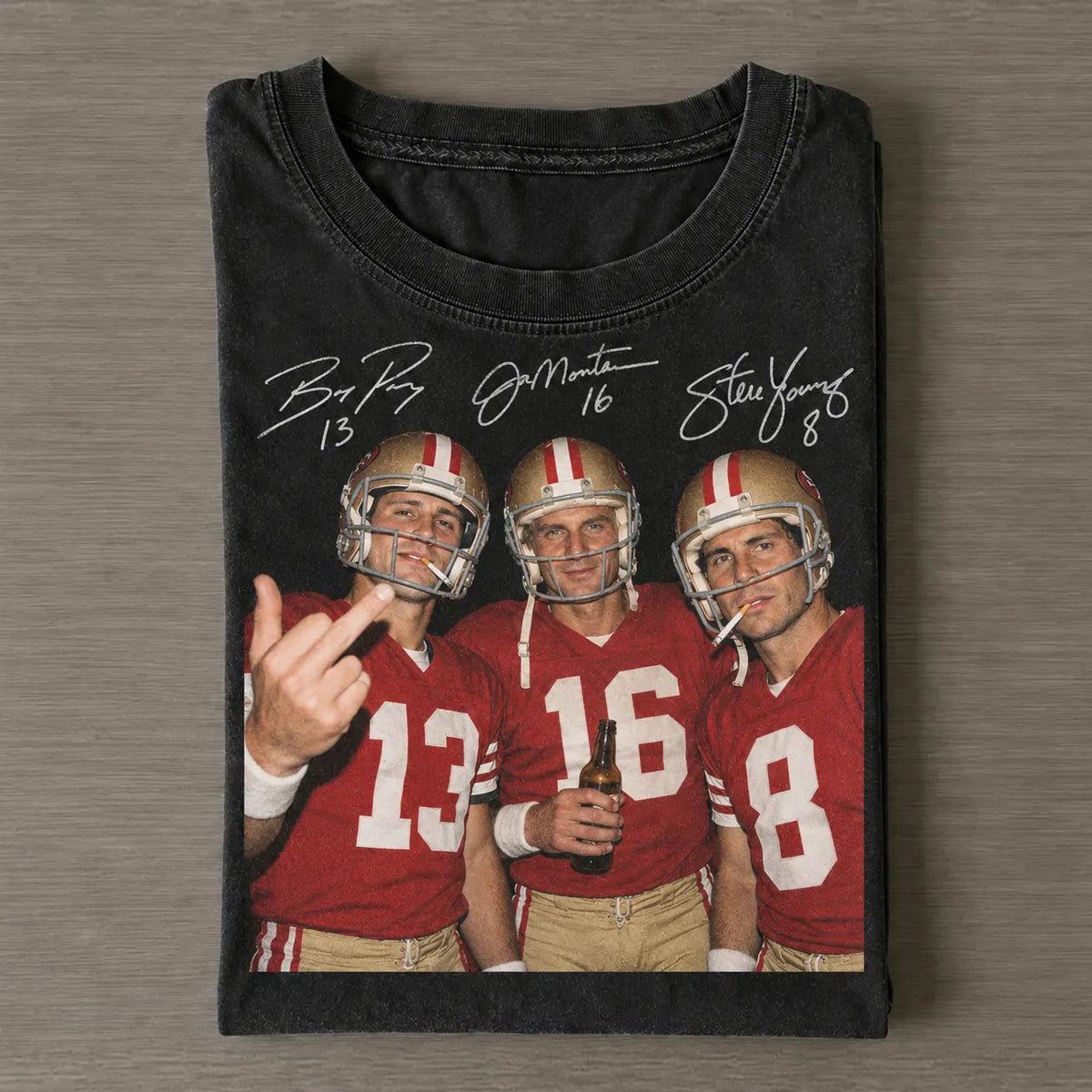 BP13 & JM16 & SY8 San Francisco Football T-shirt
