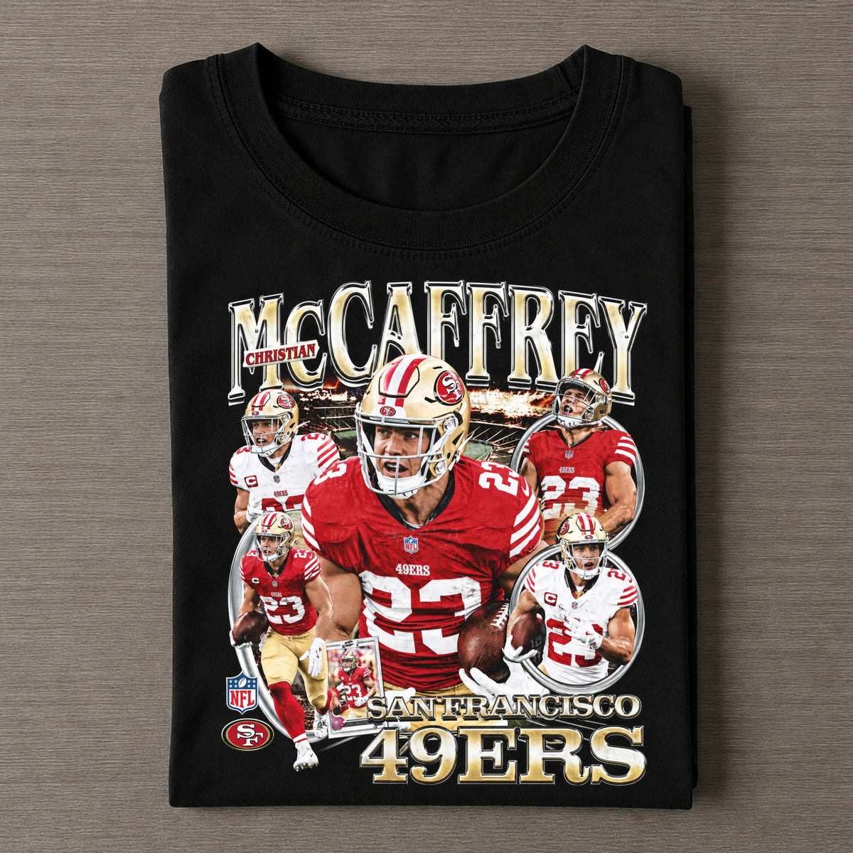 CM23 San Francisco 49ers Football Tee