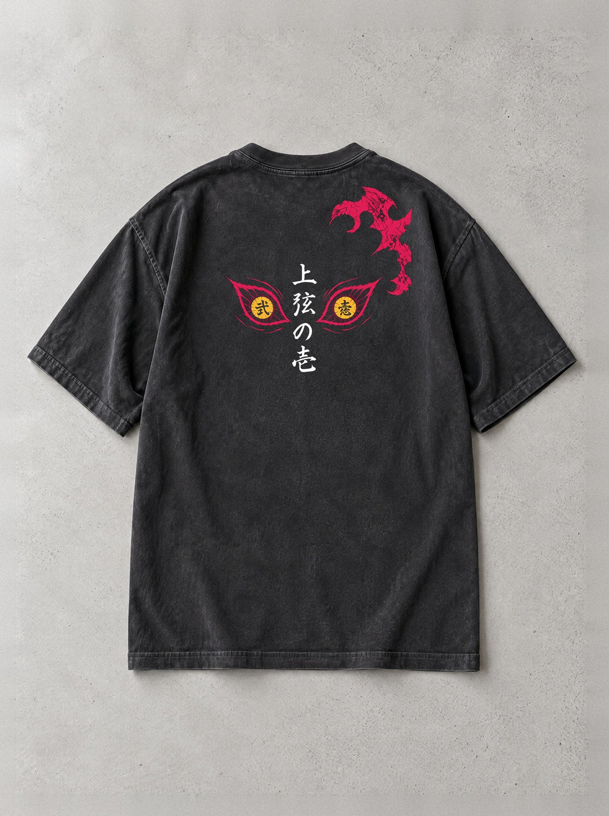 D-SLYR ? Crescent Moon Cut Vintage Tee