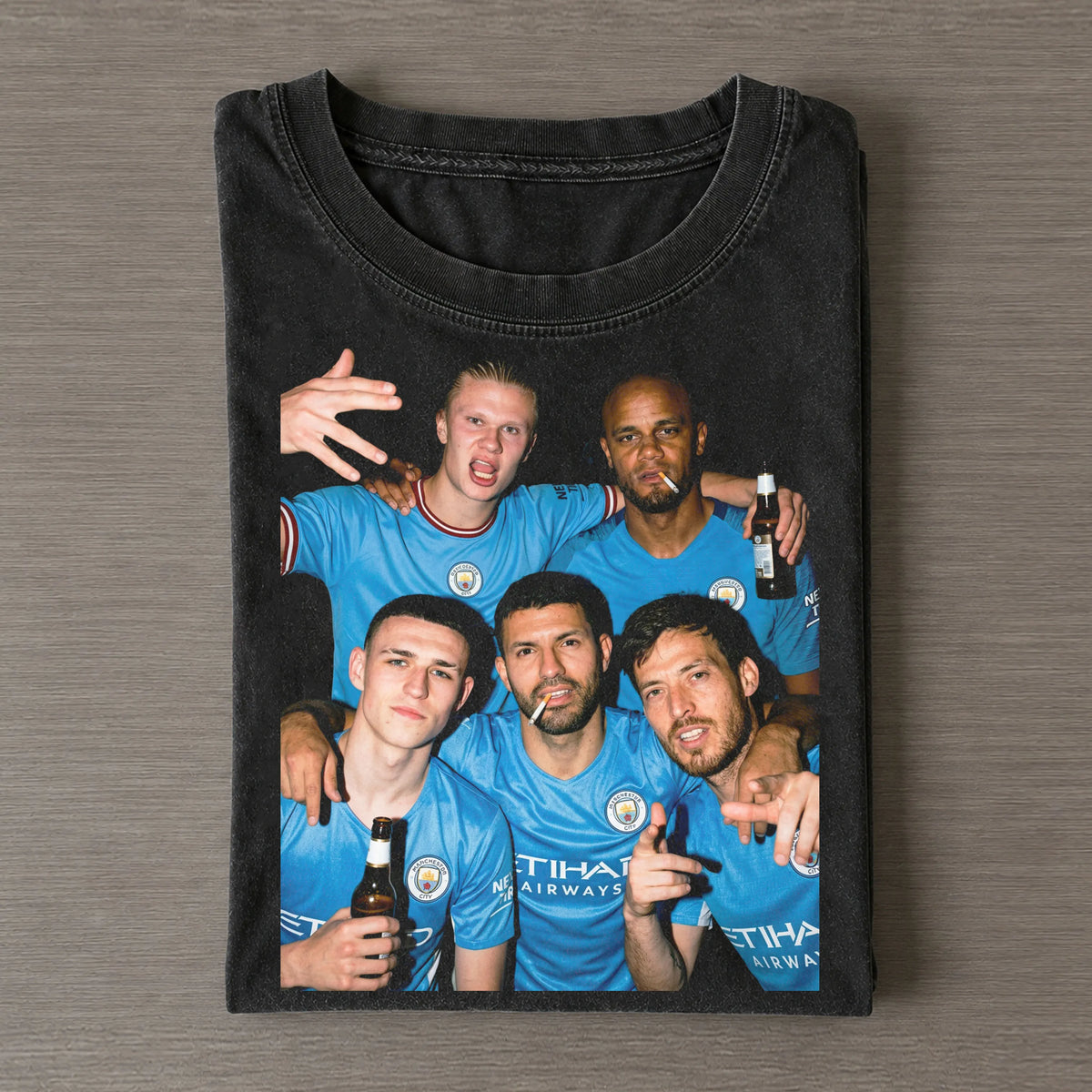 PF & EH & SA & DS & VK MCI Soccer T-shirt