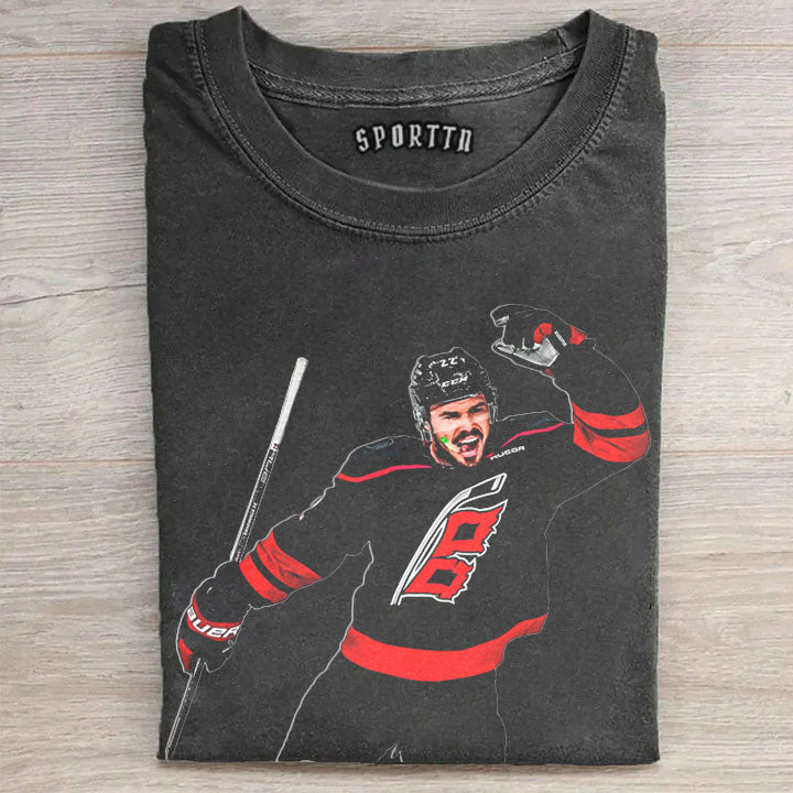 Carolina Hurricanes Vintage Eric Robinson #50 T-shirt