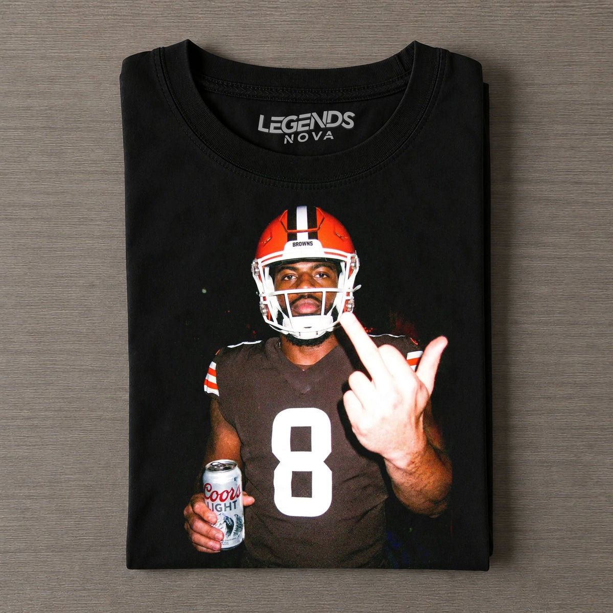 JV8 Browns Football T-shirt