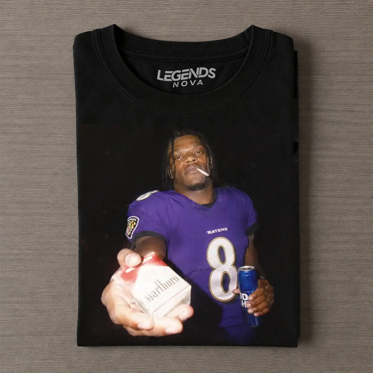 LJ8 Football Tee