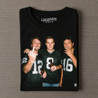 KS12 & KC8 & JP16 Raiders Football Tee