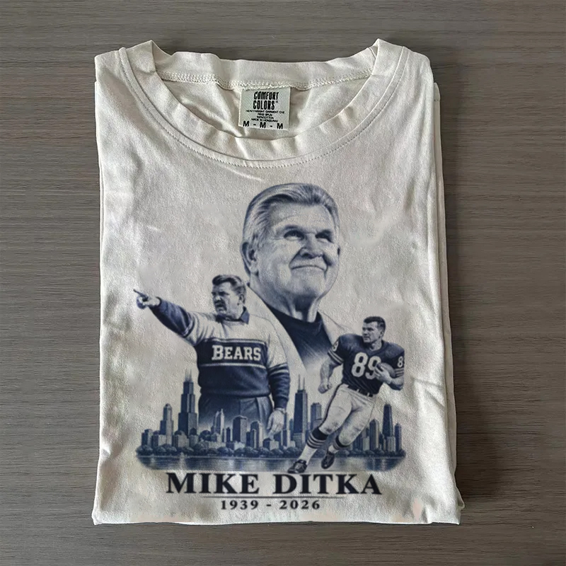 Chicago Football Legend Tribute T-shirt