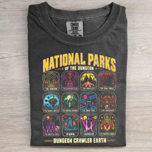 National Parks Of The Dungeon T-shirt