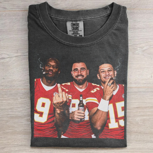 KW III9 & TK87 & PM15 Kansas City Football T-shirt