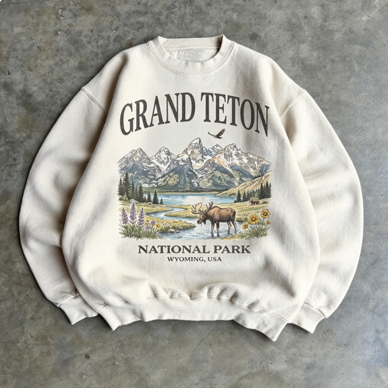 Grand Teton National Park Sweatshirt