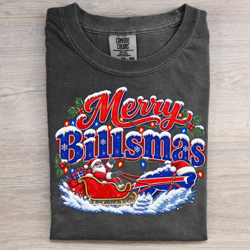 Buffalo Football Christmas T-shirt