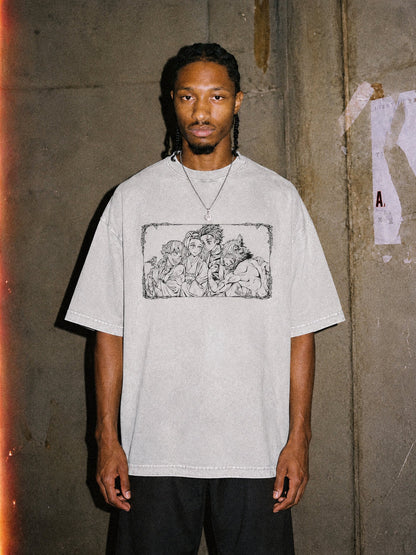 D-SLYR ? Water Breath & Friends Vintage Tee