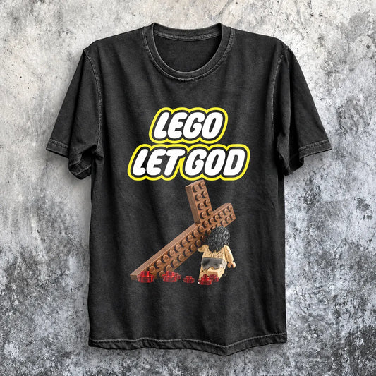 Let Go Let God Christian T-shirt