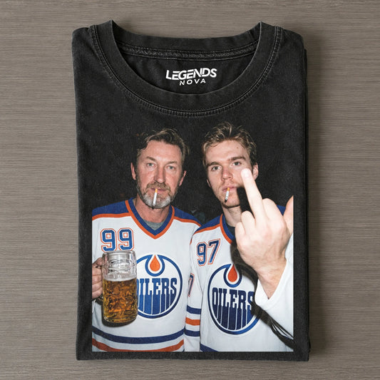WG99 & CM97 Oilers Hockey Tee