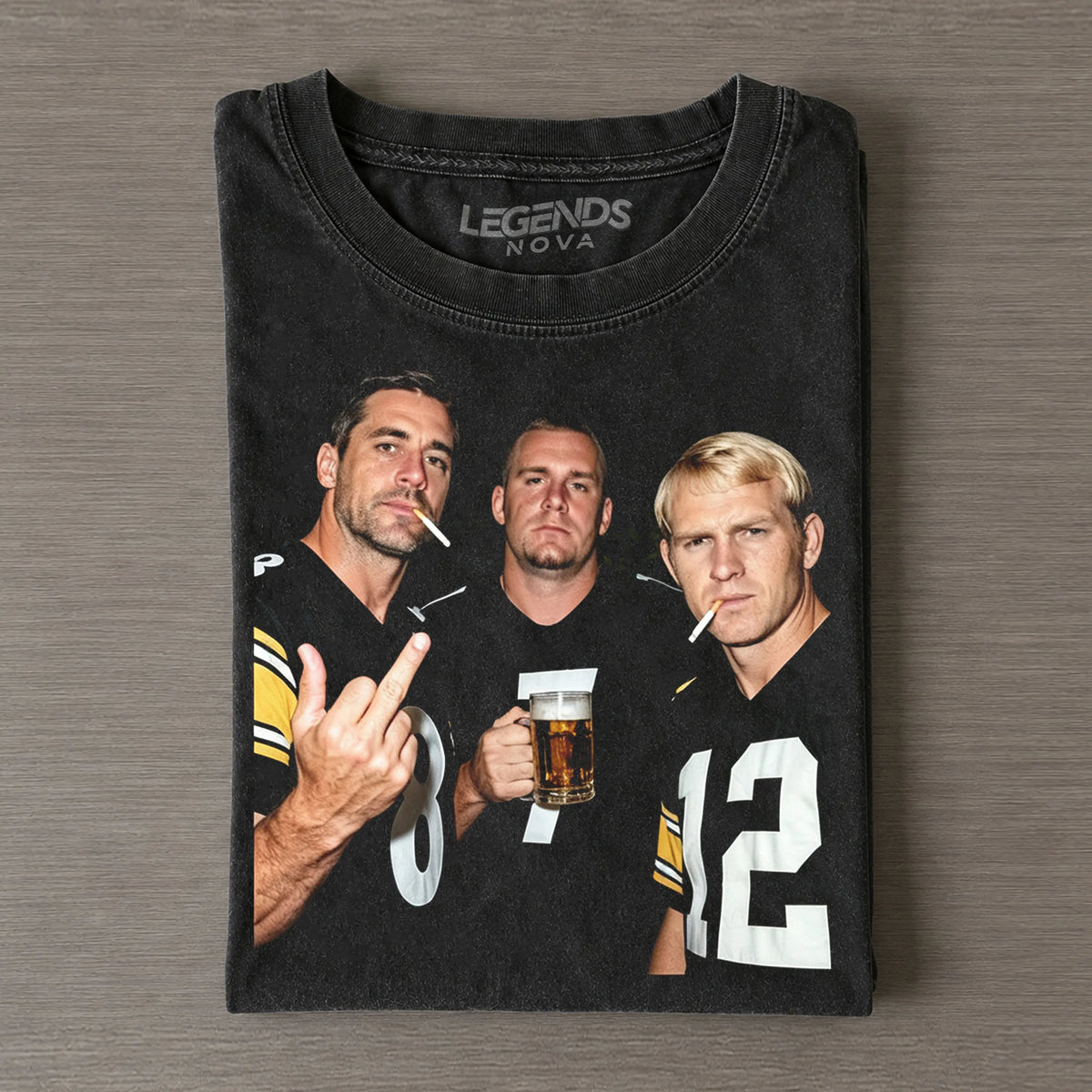 AR8 & BR7 & TB12 Steelers Tee