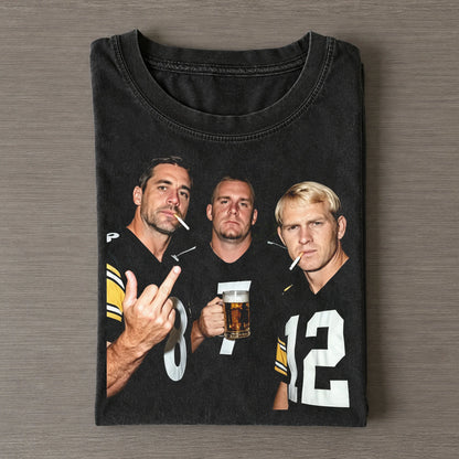 AR8 & BR7 & TB12 Steelers Tee
