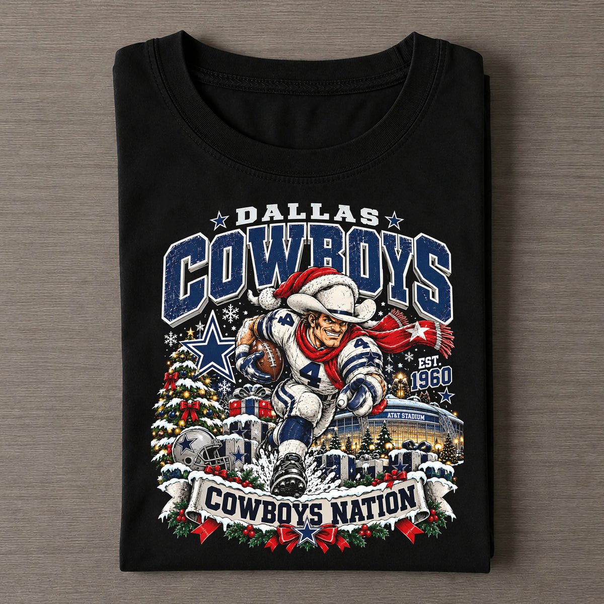 Dallas Cowboys Christmas Tee