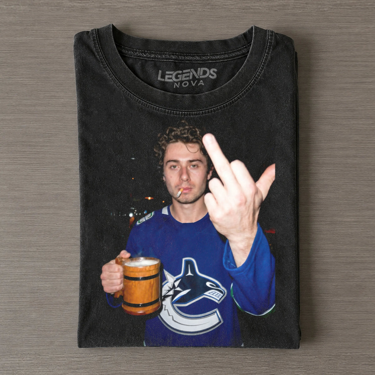 QH43 Canucks Hockey T-shirt