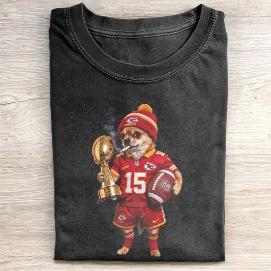 WACKY ANIMAL FOOTBALL FUNNY MEME T-SHIRT