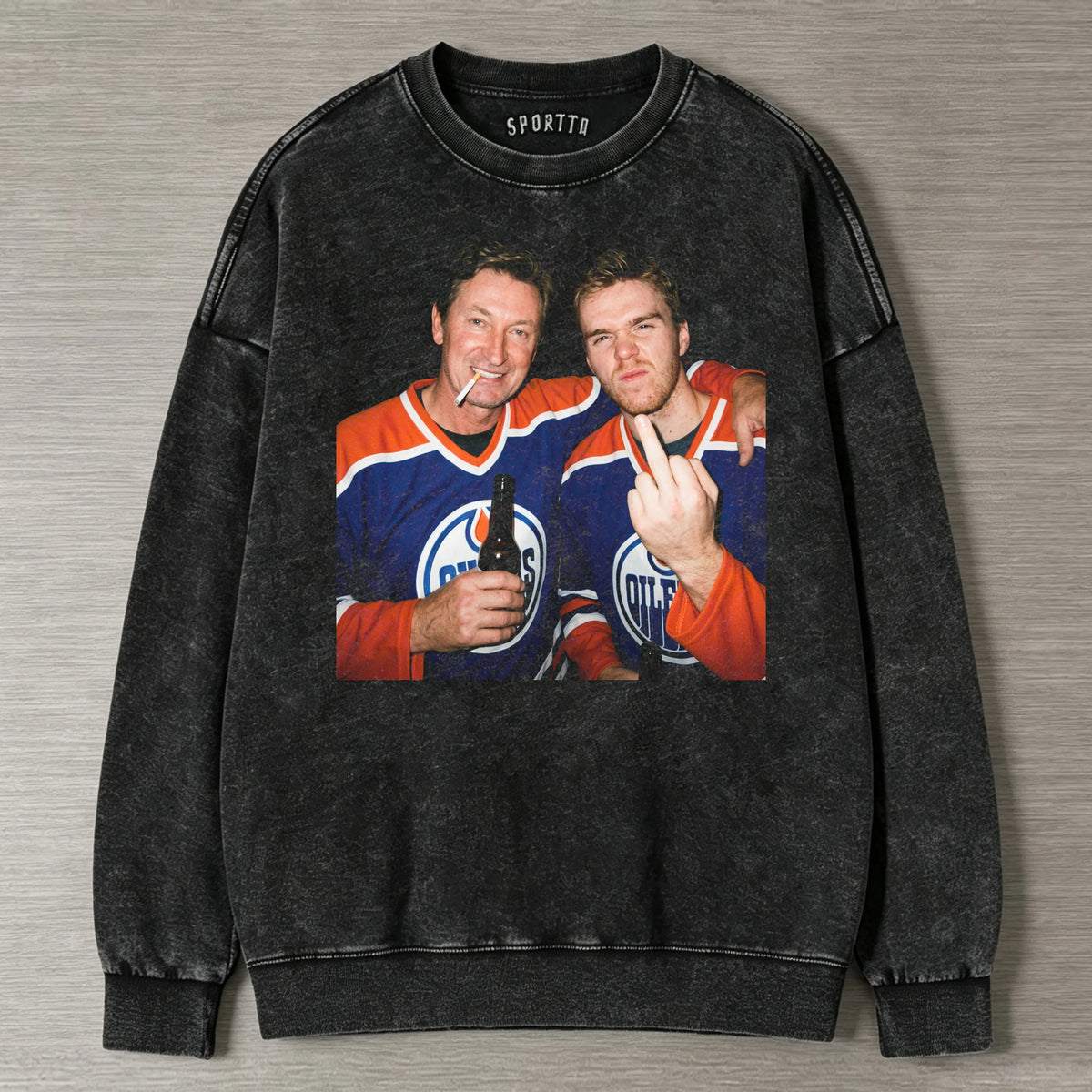 WG99 & CM97 Oilers Hockey T-shirt