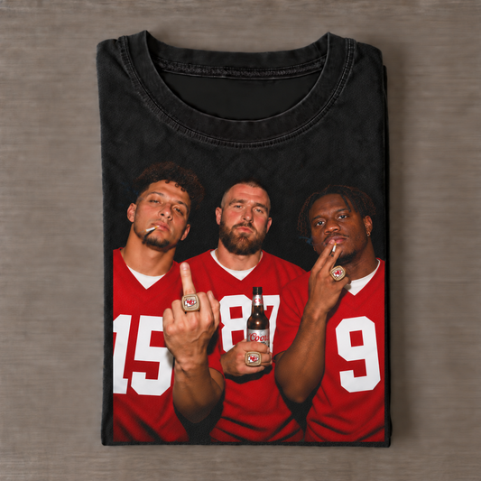 PM & TK & KW III Football T-shirt