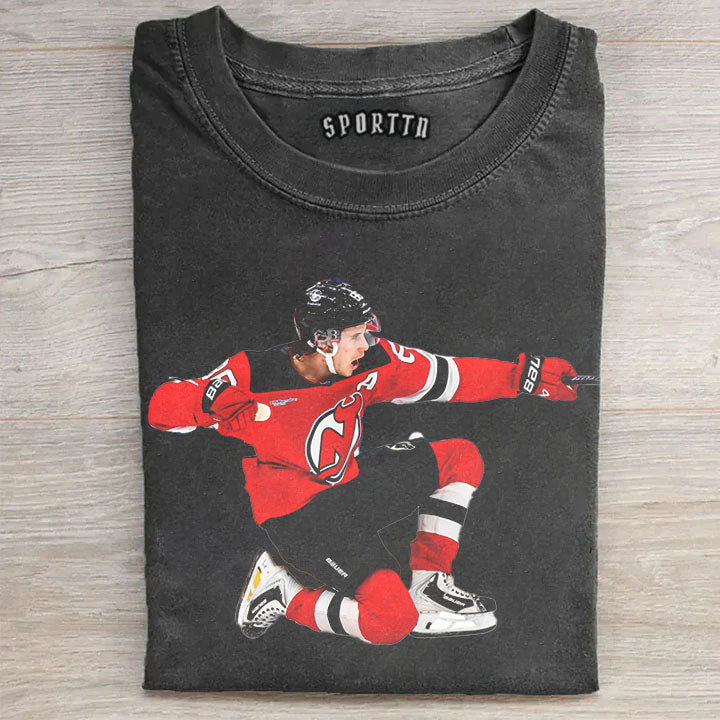 Jack Hughes New Jersey Devils Tee