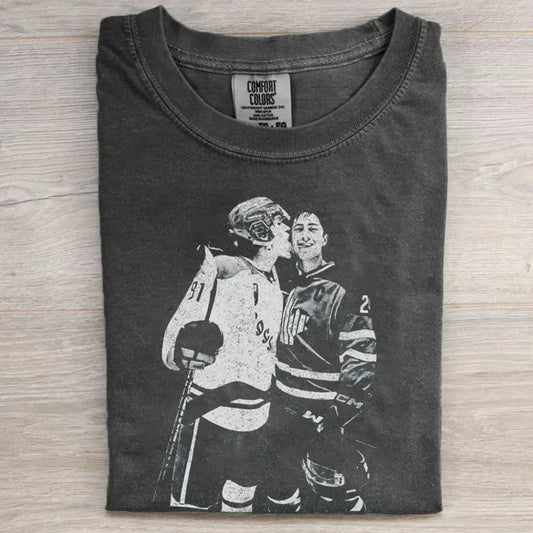 Comfort Colors Funny Williams & Storrie Hockey T-shirt