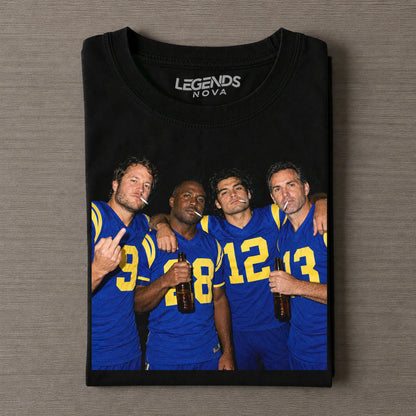 MS9 & PN12 & MF28 & KW13 Rams Football Tee