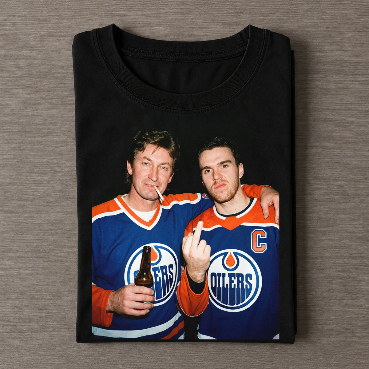 WG99 & CM97 Oilers Hockey T-shirt