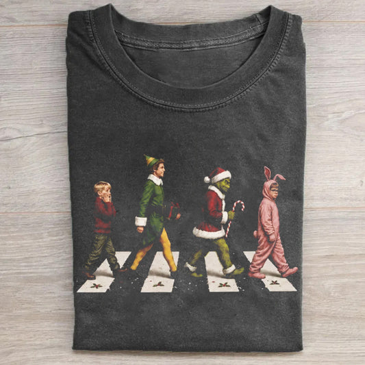 Vintage Christmas Movie Characters Shirt
