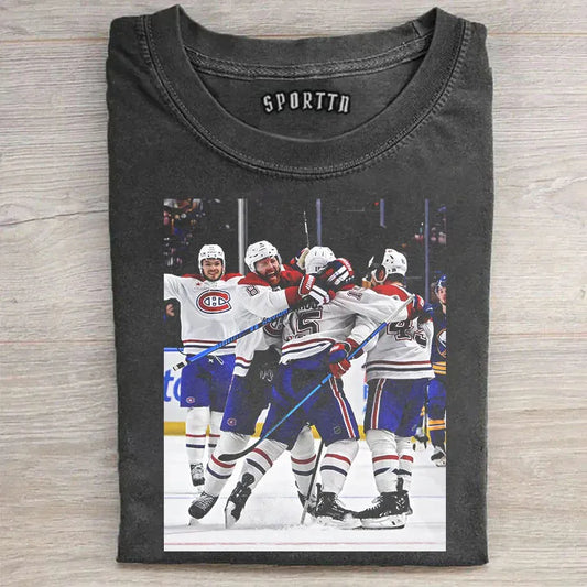 Montreal Canadiens Vintage Hockey T-shirt