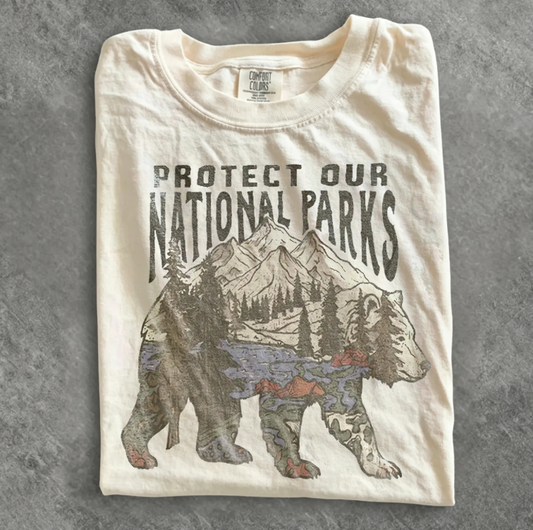 National Parks Bear Graphic T-shirt