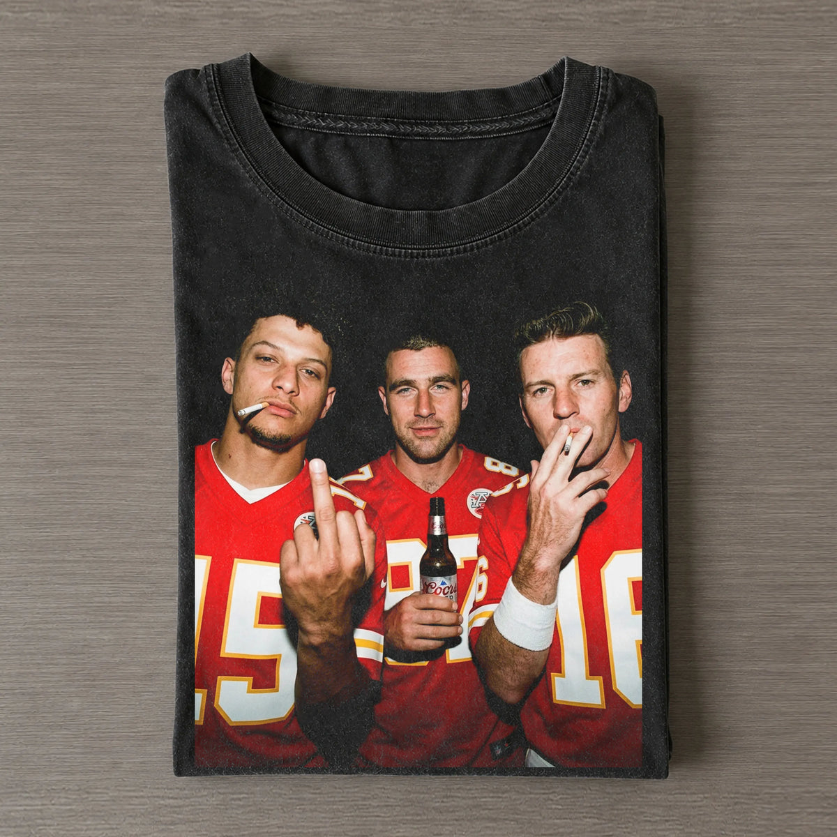 PM & TK & LD Chiefs Football T-shirt