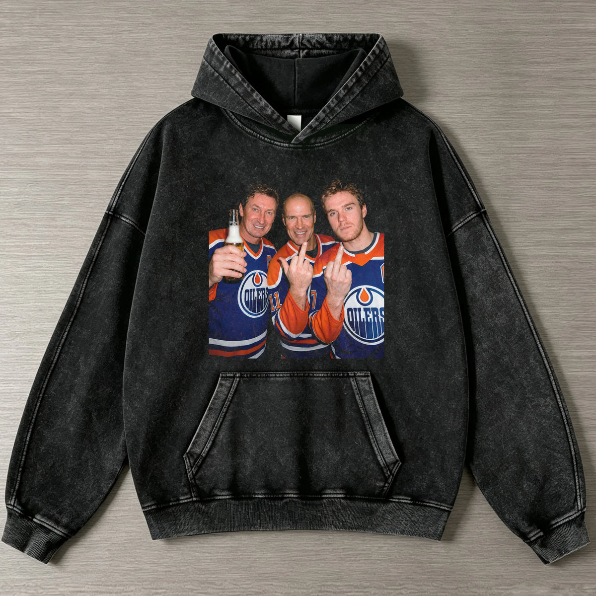 WG99 & MM11 & CM97 Oilers Hockey T-shirt