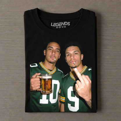 JL10 & CW9 Packers Football Tee