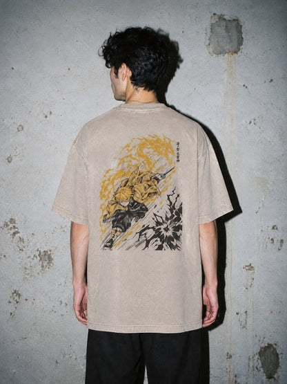 D-SLYR ? Flame Dragon Reckoning Vintage Tee