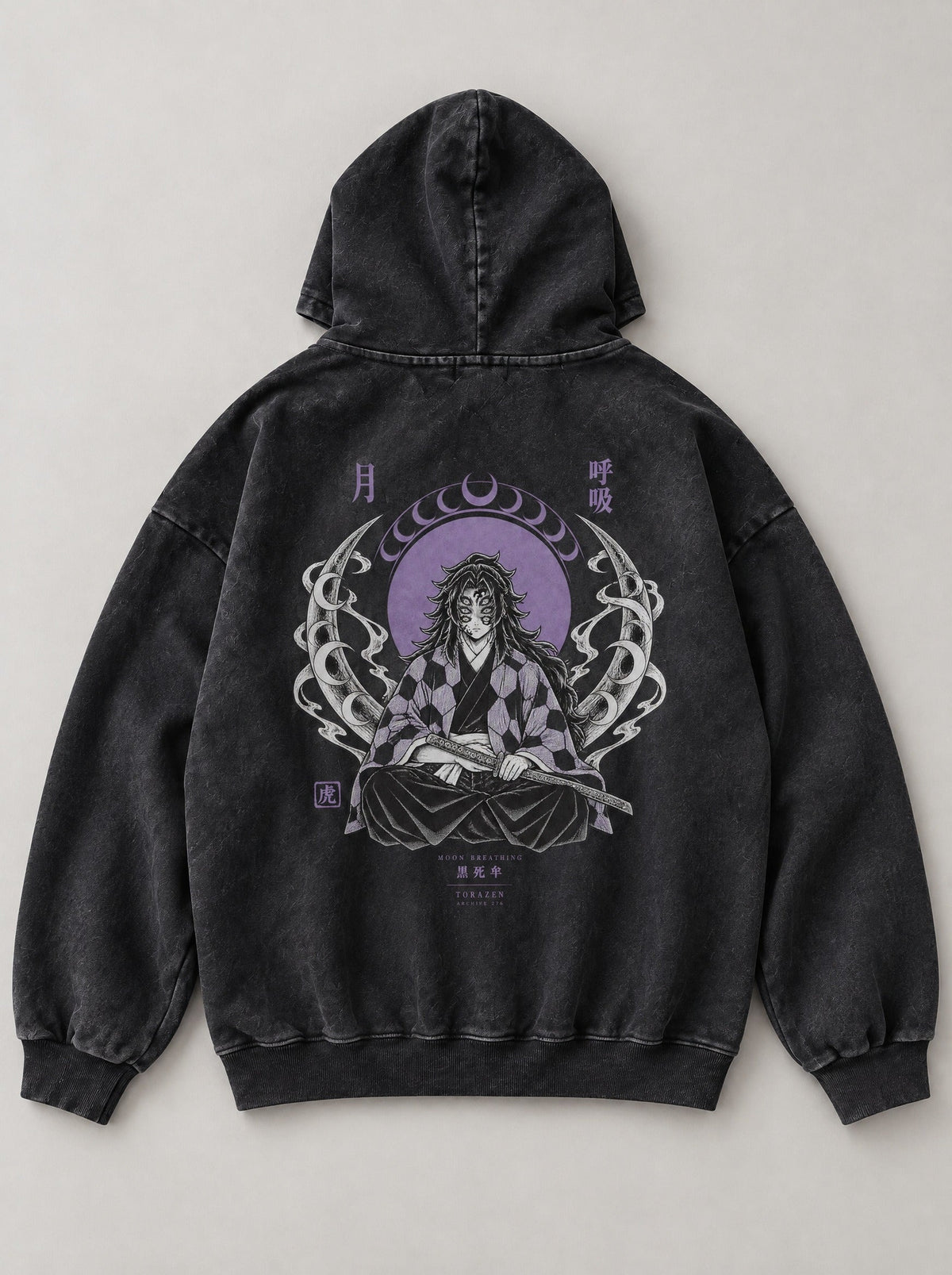 D-SLYR ? Moon Breathing Vintage Hoodie