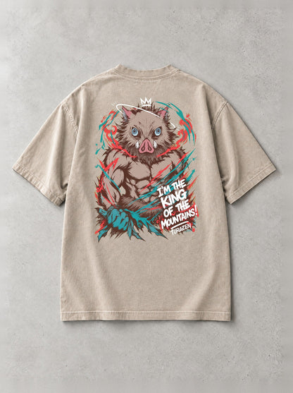 D-SLYR ? Mountain King Roar Vintage Tee