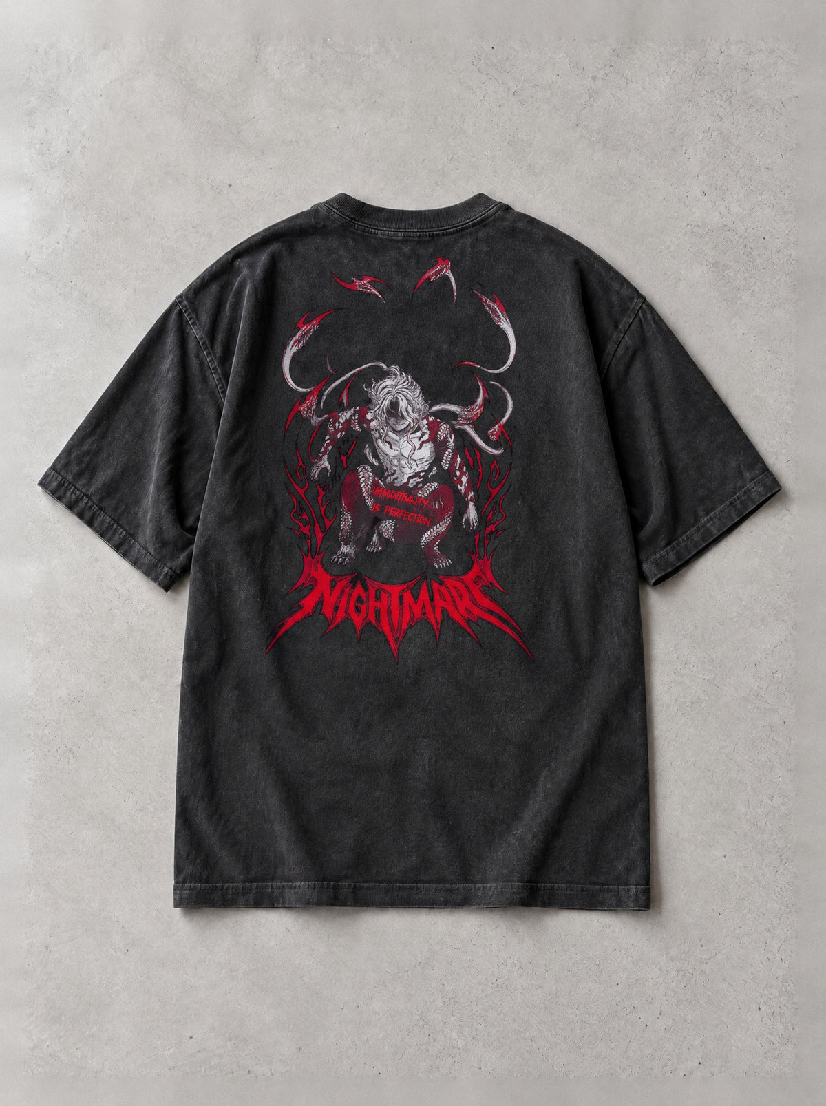 D-SLYR ? Nightmare Immortality Vintage Tee ¨C Black