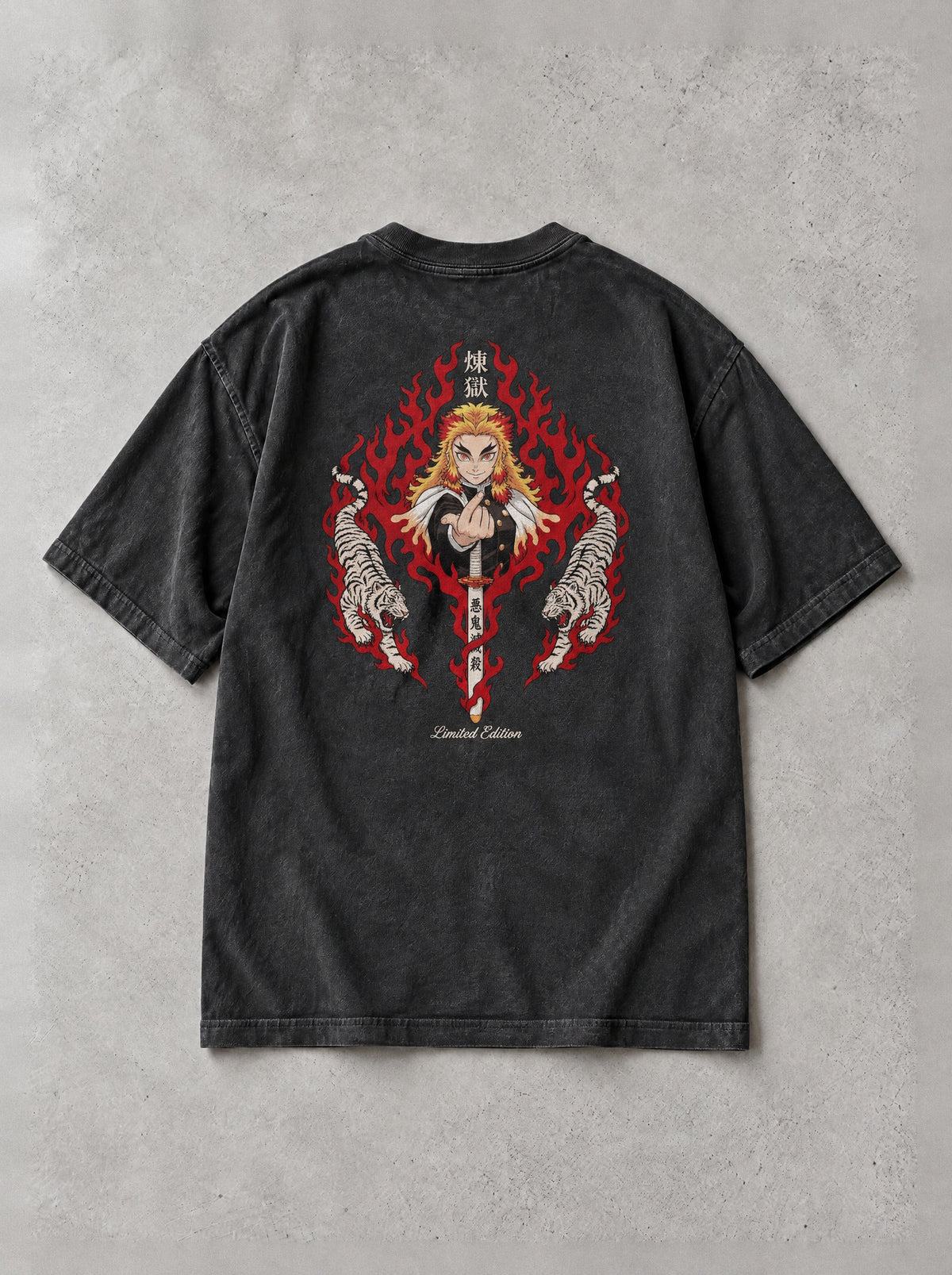 D-SLYR ? Rengoku Flame Vintage Tee