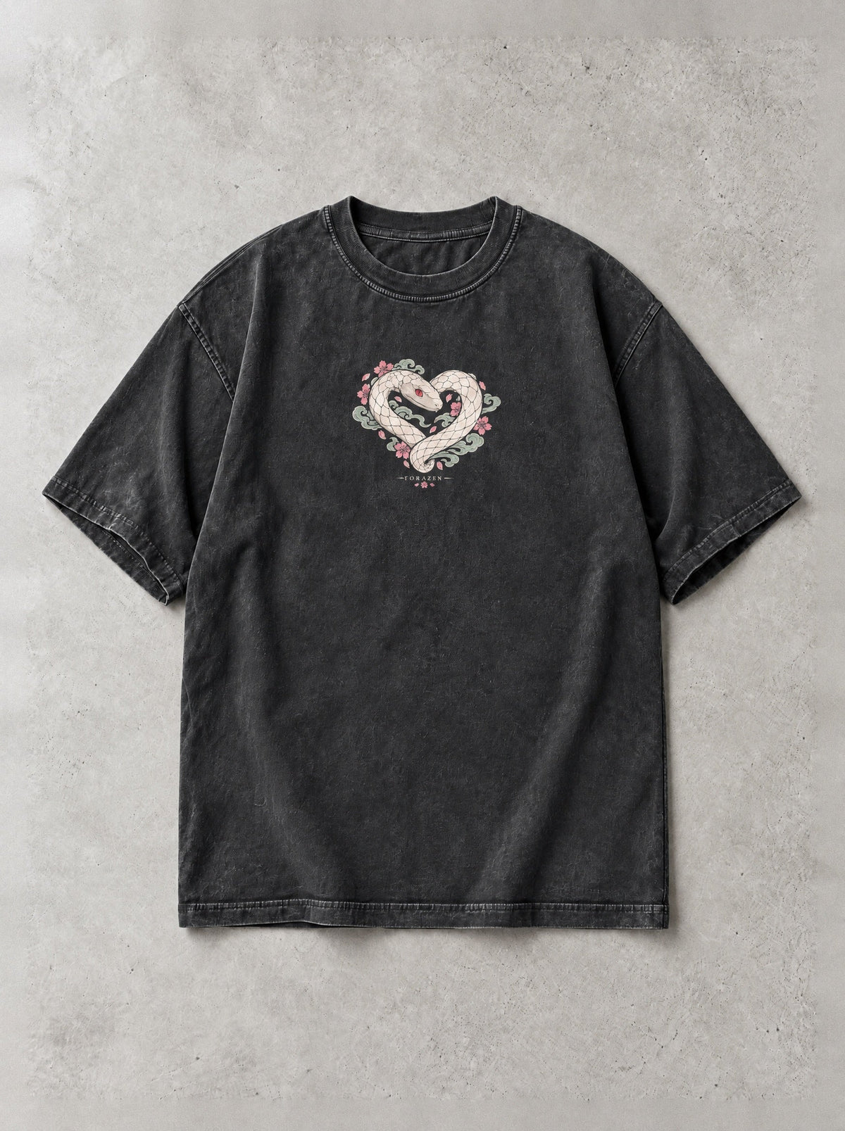D-SLYR ? Serpent Vow Bloom Vintage Tee