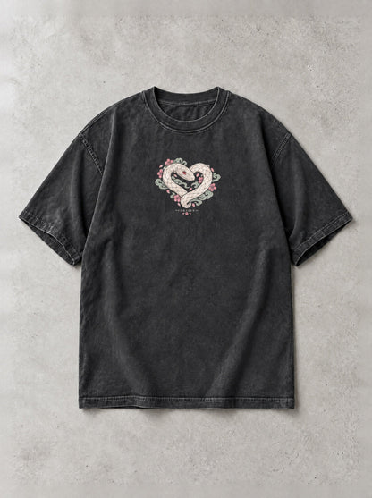 D-SLYR ? Serpent Vow Bloom Vintage Tee