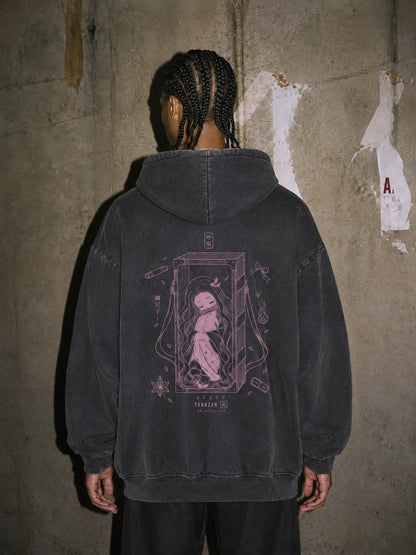 D-SLYR ? Sleep 2-Sided Vintage Hoodie