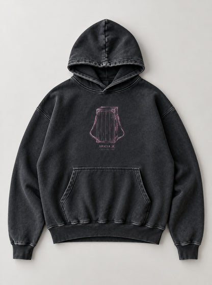 D-SLYR ? Sleep 2-Sided Vintage Hoodie