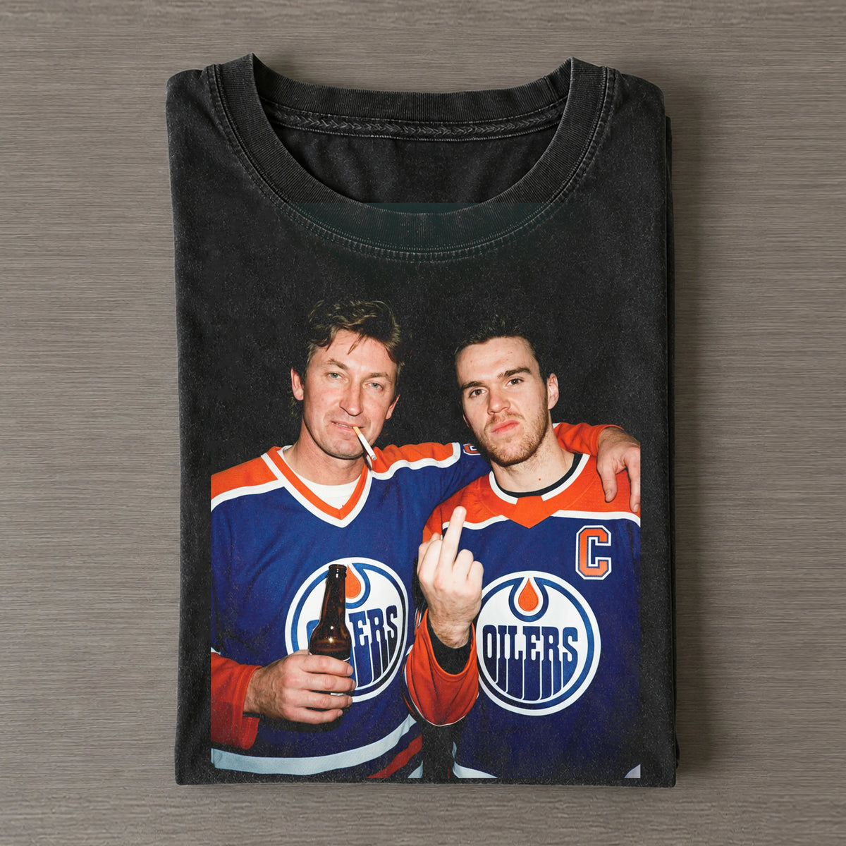 WG99 & CM97 Oilers Hockey T-shirt
